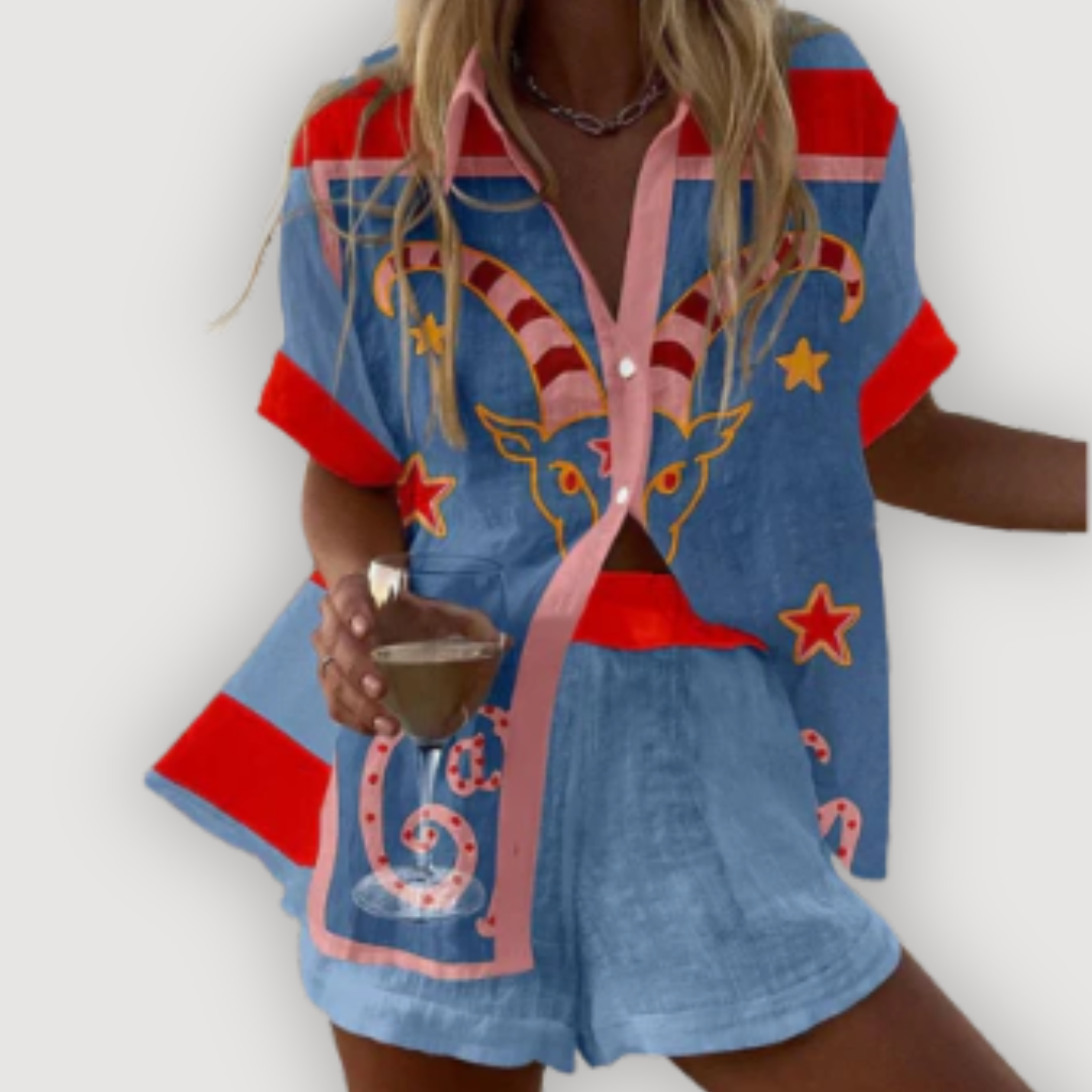 ASTRID – PRINTED SUMMER SET