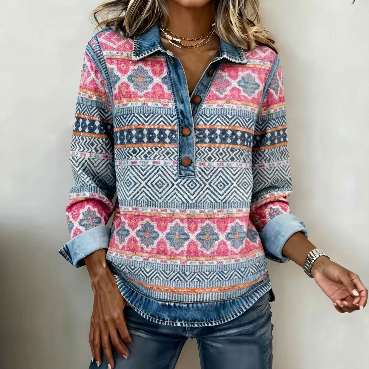 Lisa™ | Stylish Printed Sweater