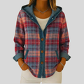 Sarah™ | Denim Chequed Shirt