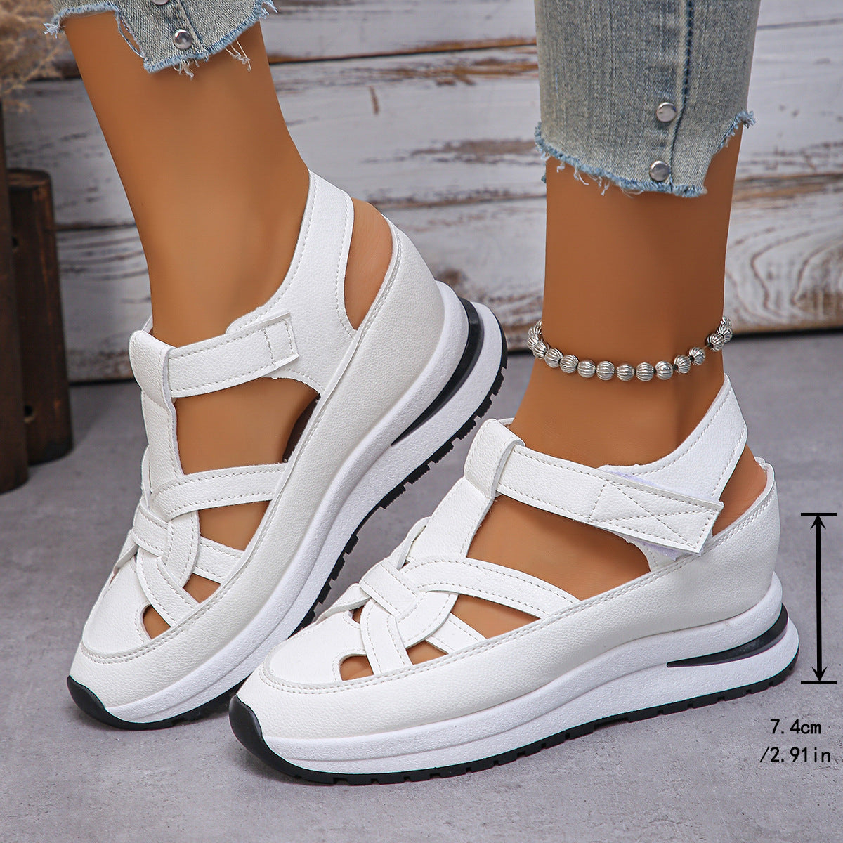 LORINA – ORTHOPAEDIC WEDGE SANDALS
