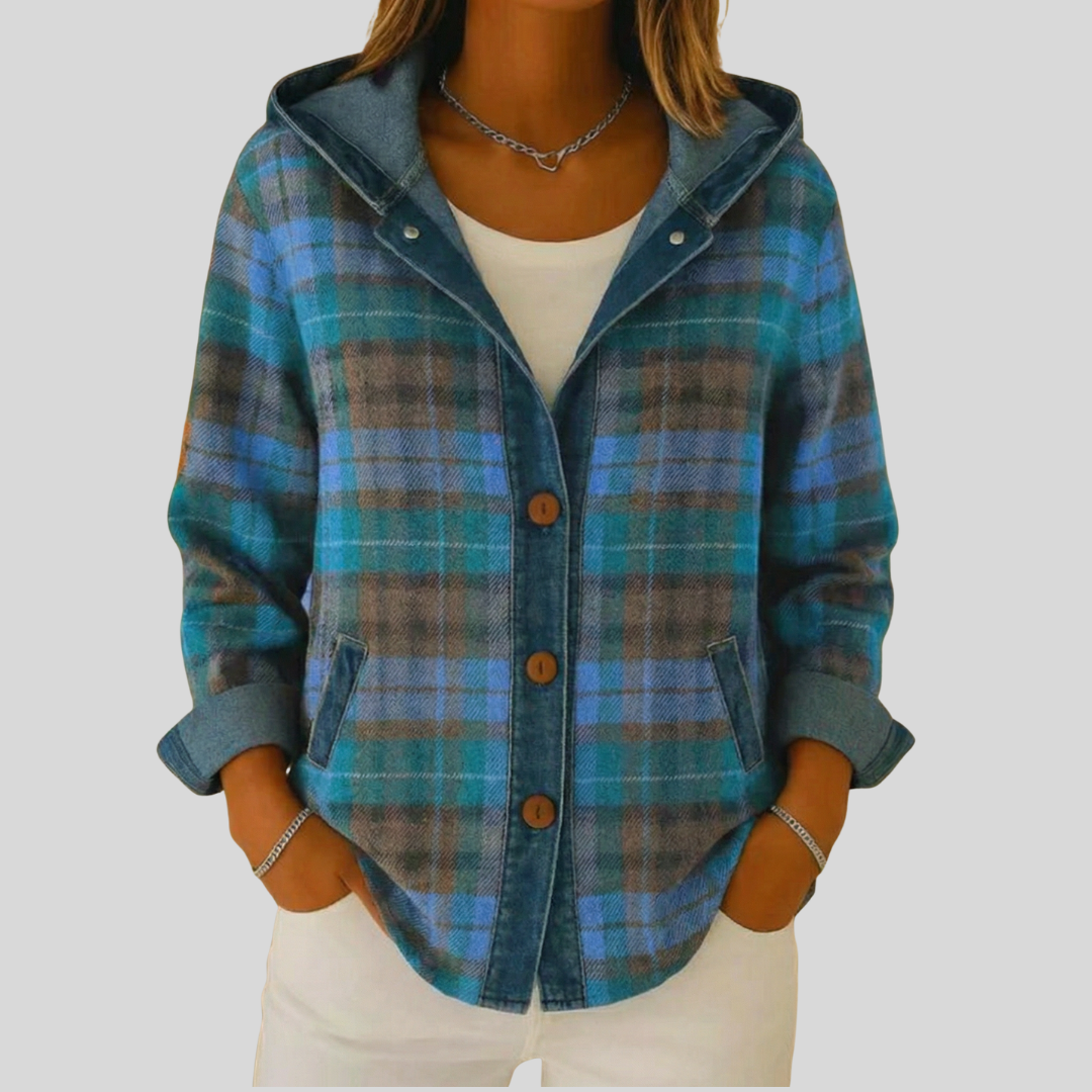 Eve™ | Denim Chequed Shirt