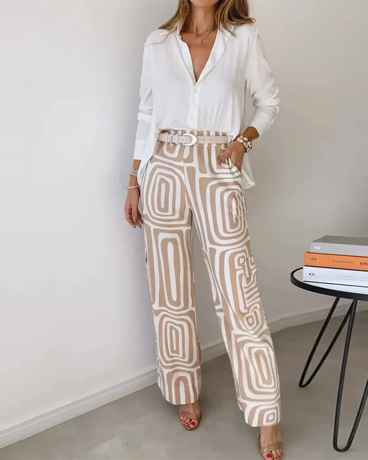 ISABELLA – REFINED TROUSER SET