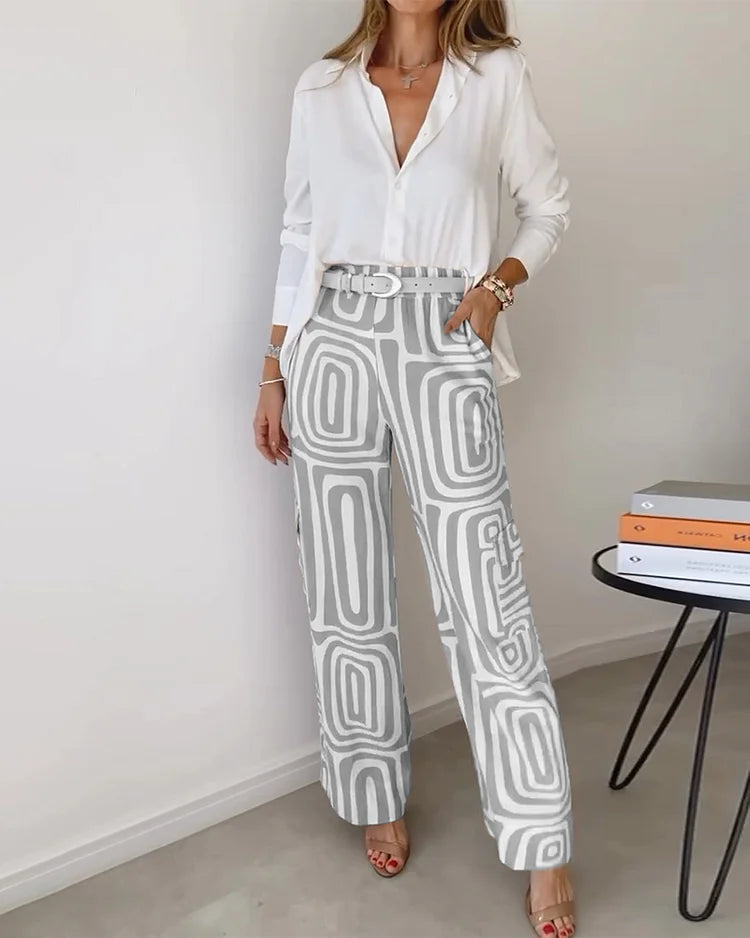 ISABELLA – REFINED TROUSER SET