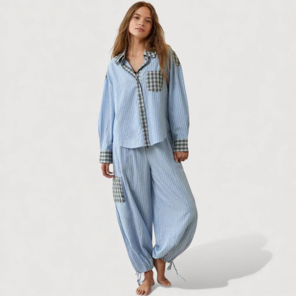 LORIENNE – RELAXED PYJAMA SET