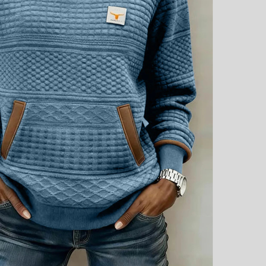 Talinae™ | Crew Neck Colorblock Sweatshirt