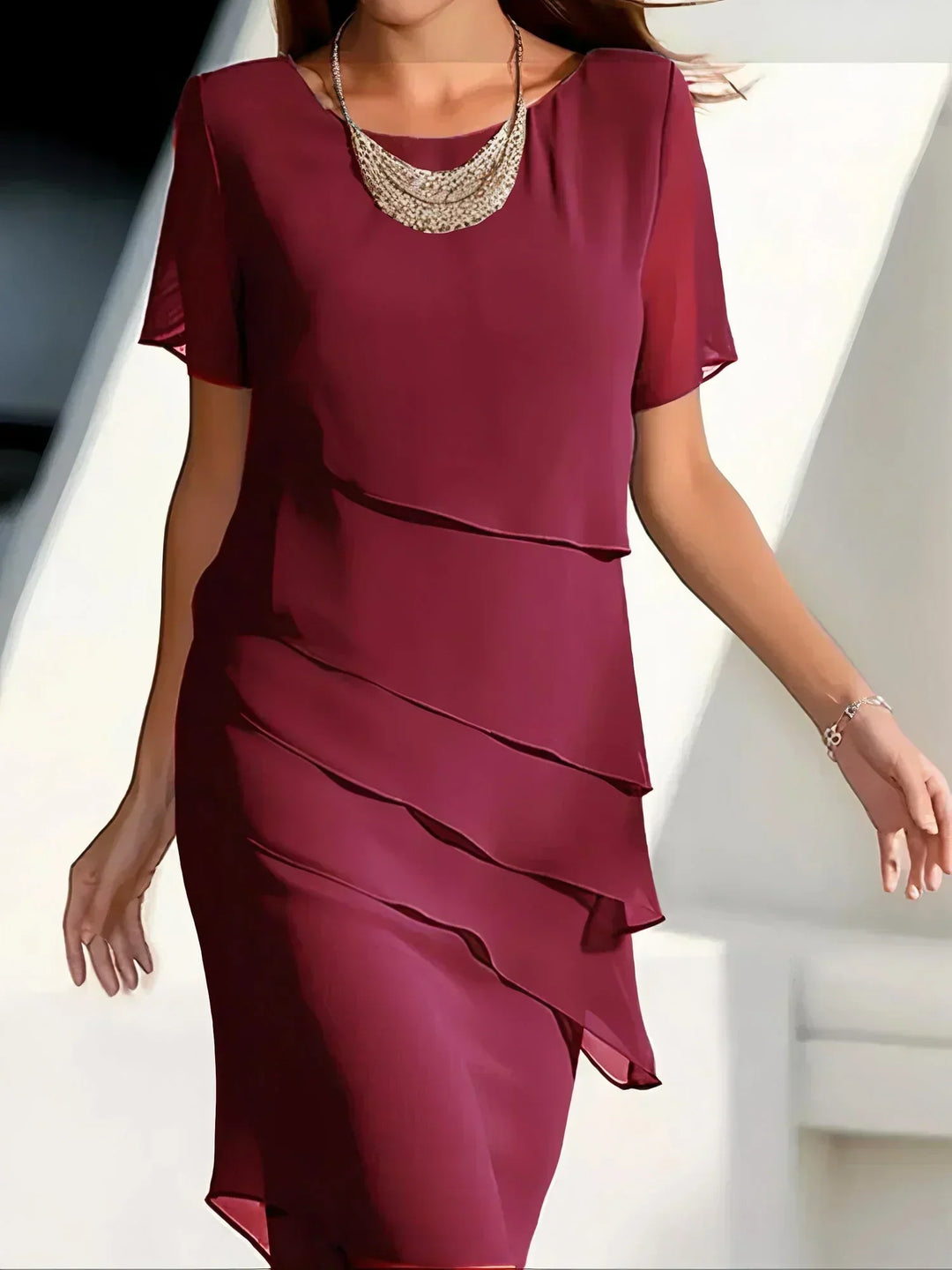 Kendra – Timeless Layered Occasion Dress