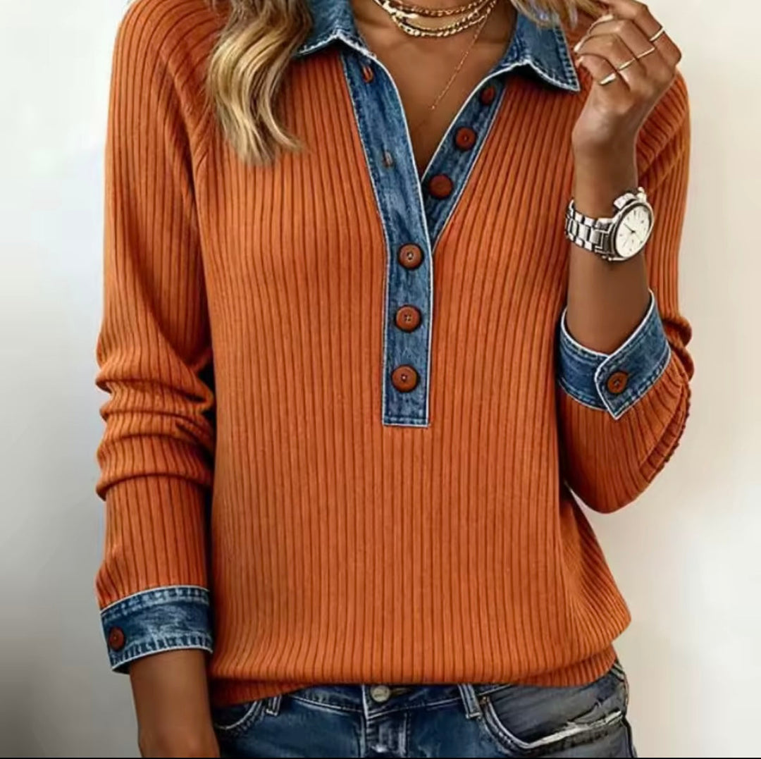 Amélie™ | Everyday Ribbed Knit Top