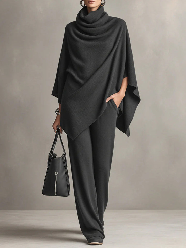 Seraphine™ | Elegant Drape Two-Piece Set