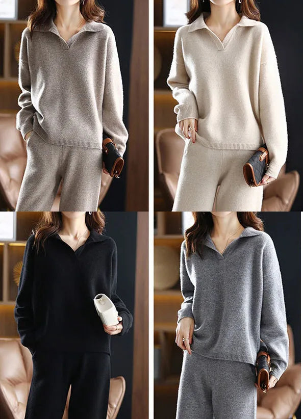 Grace | Polo Knit Set
