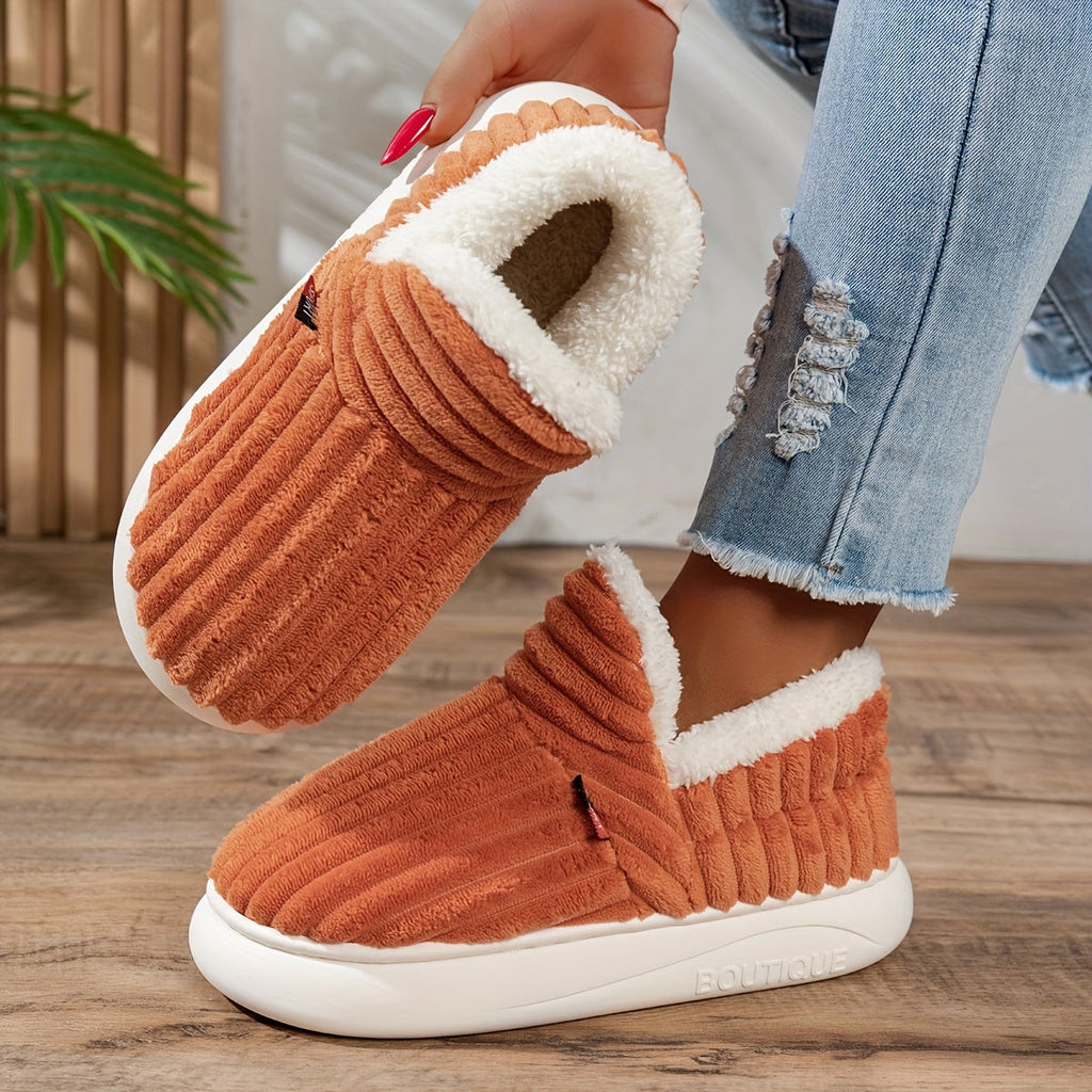 Molly | Plush Indoor–Outdoor Slippers
