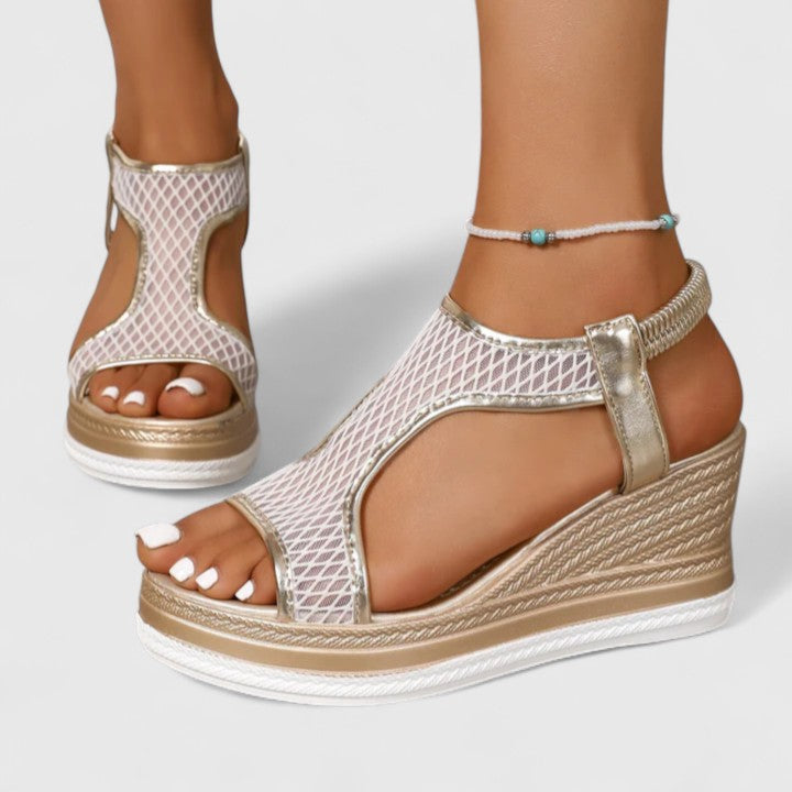 JESSIE – ORTHOPEDIC WEDGE SANDALS
